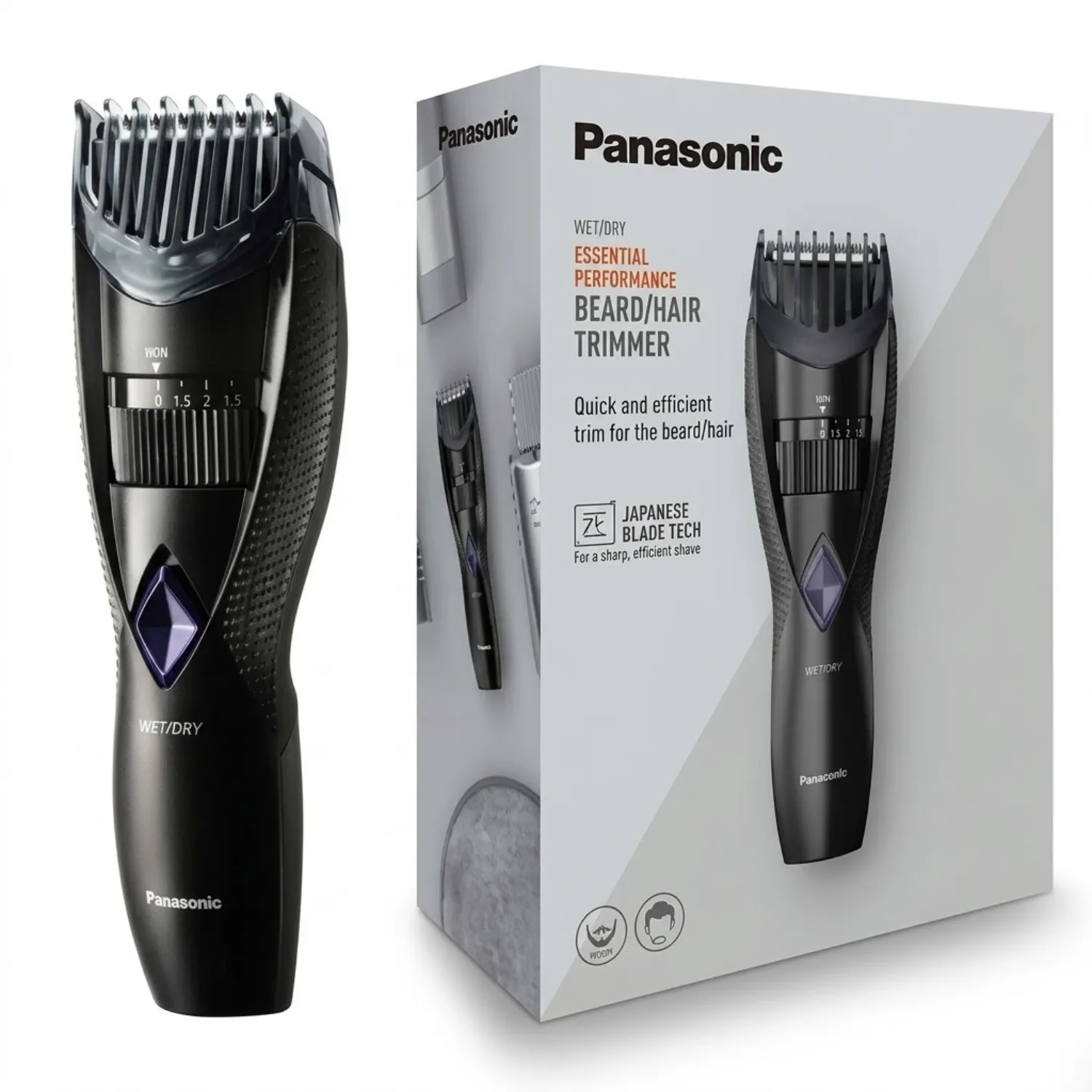 ماكينة حلاقة الشعر واللحية من باناسونيك (Panasonic Beard/Hair Trimmer) موديل ER2037