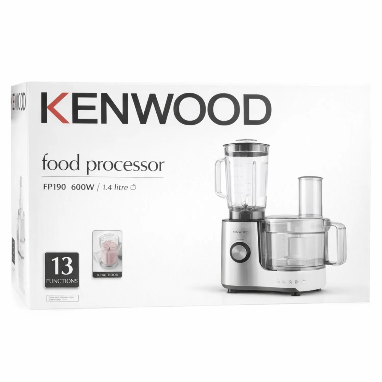 محضرة طعام كينوود (Kenwood Food Processor) موديل FP190 وقوة 600 واط