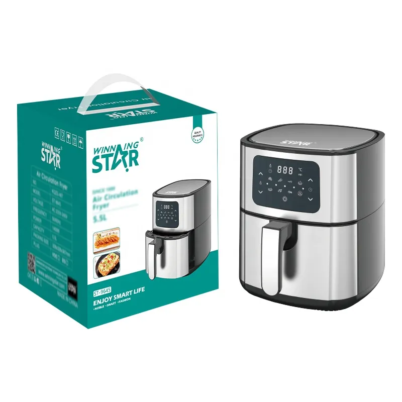 طباخ هوائي WINNING STAR 1400W 5.5L AIR FRYER