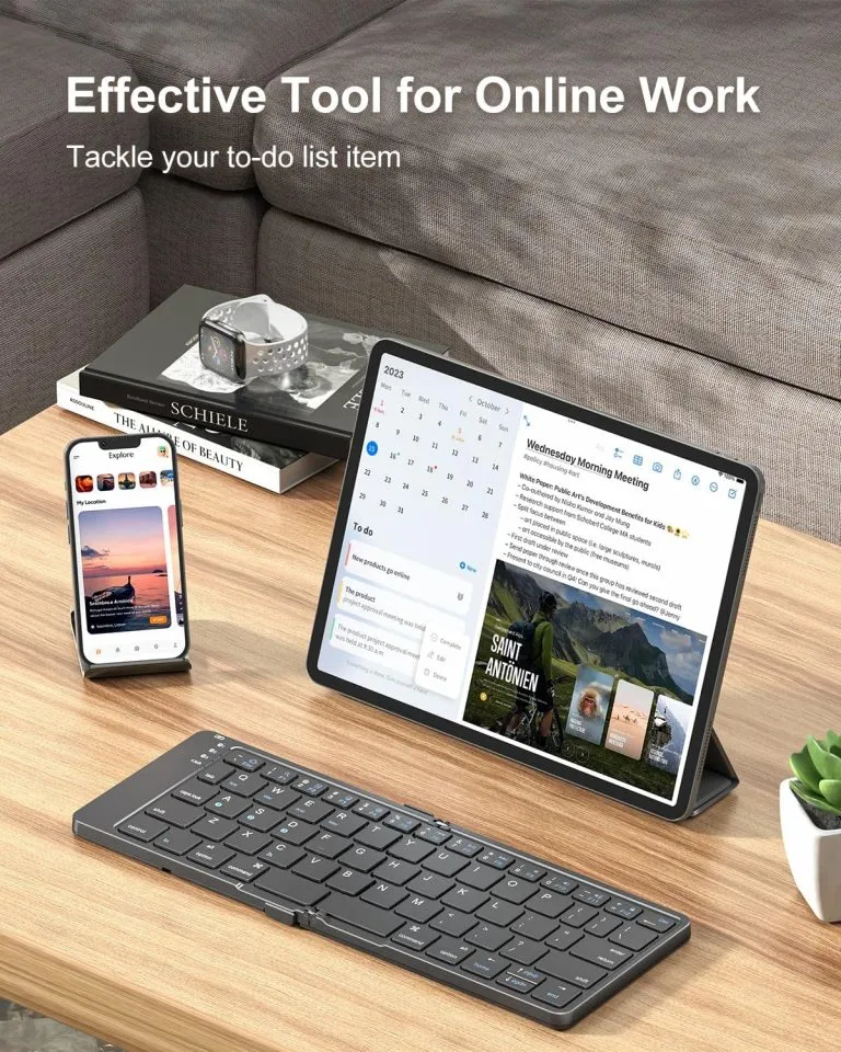 لوحة مفاتيح Foldable Bluetooth Keyboard