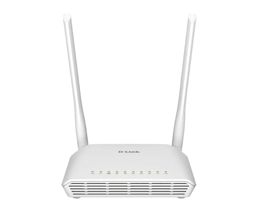 راوتر D-link DSL-2750U Wireless N 300 ADSL2+ Modem Router