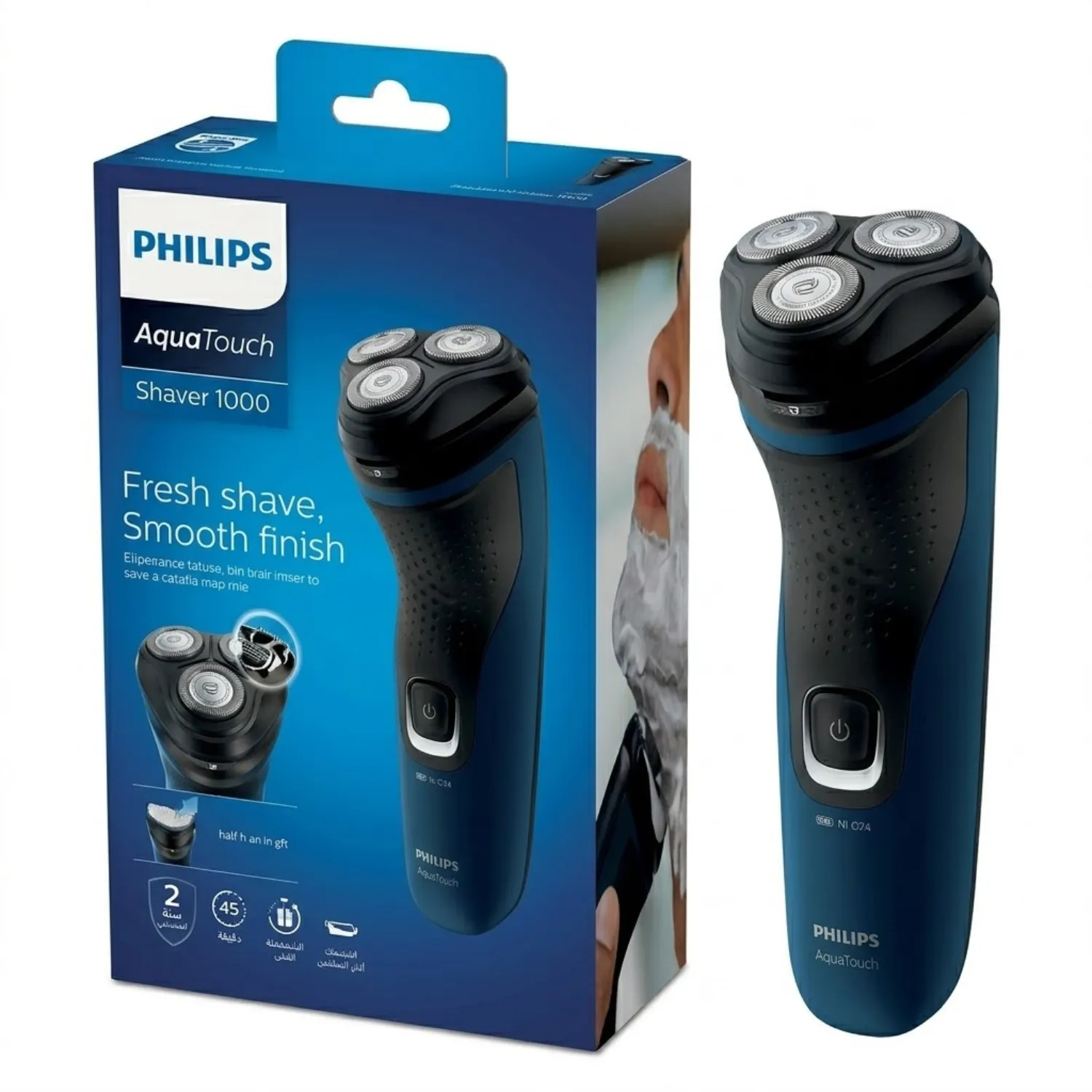 ماكينة حلاقة فيليبس أكواتاتش (Philips AquaTouch Series 1000) موديل S1121