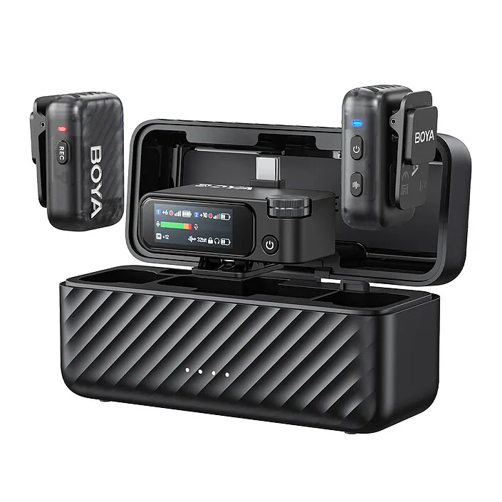 ميكروفون بث مباشر BOYA BOYAMIC2-02 Mini Wireless Microphone