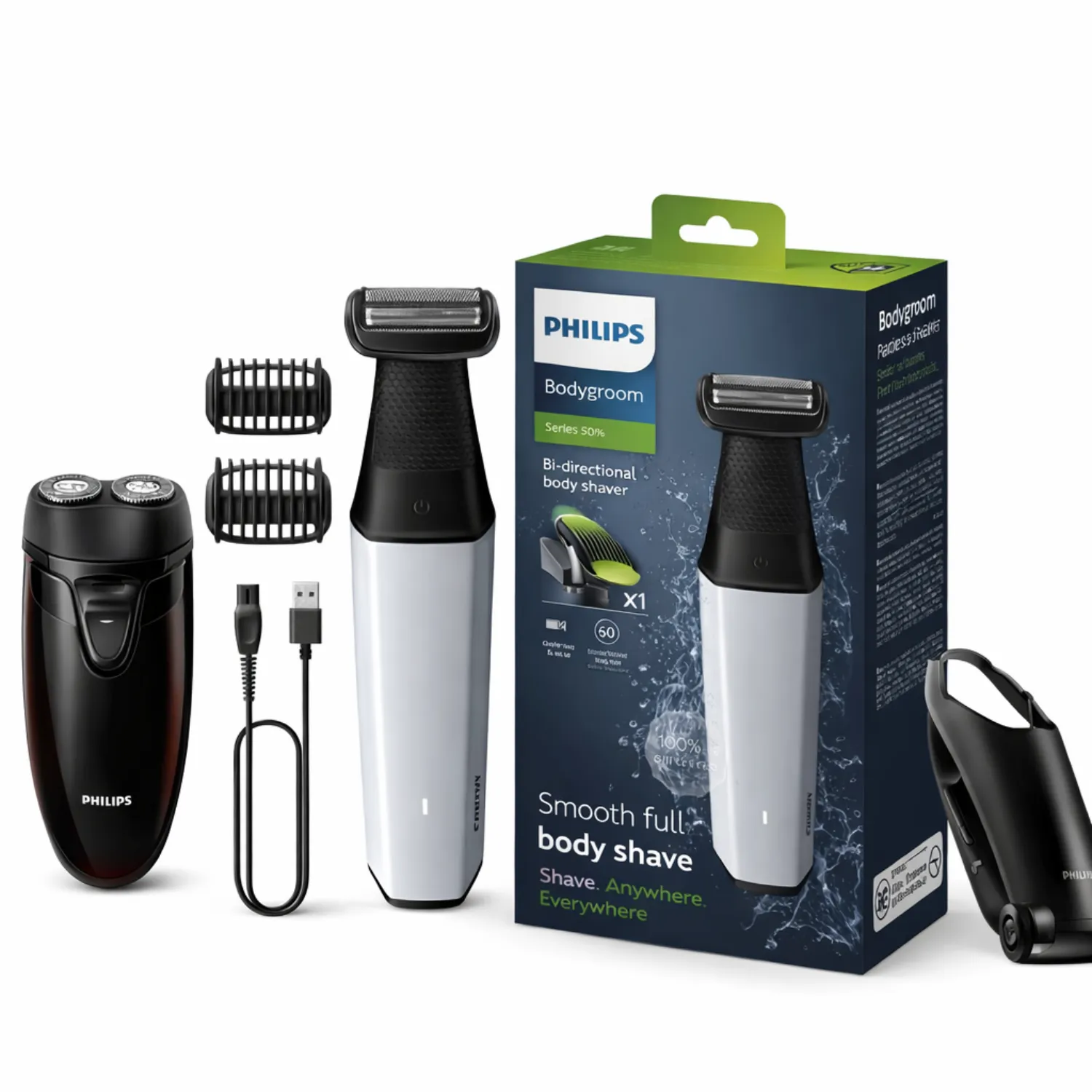 ماكينة حلاقة الجسم من فيليبس (Philips Bodygroomer Series 5000) موديل BG5021