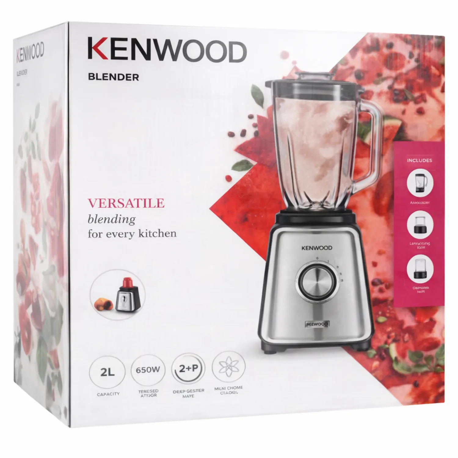 خلاط كينوود (Kenwood Blender) موديل BLP45.24 وقوة 1000 واط