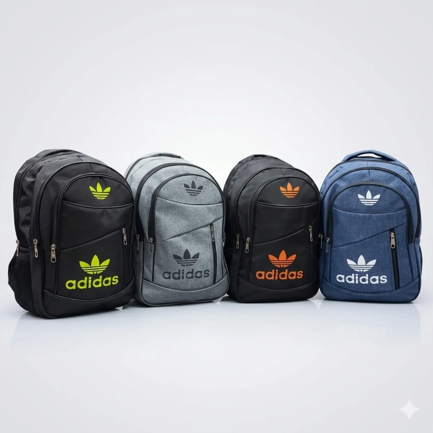 حقيبة ظهر مدرسية "Adidas" بتصميم رياضي عصري