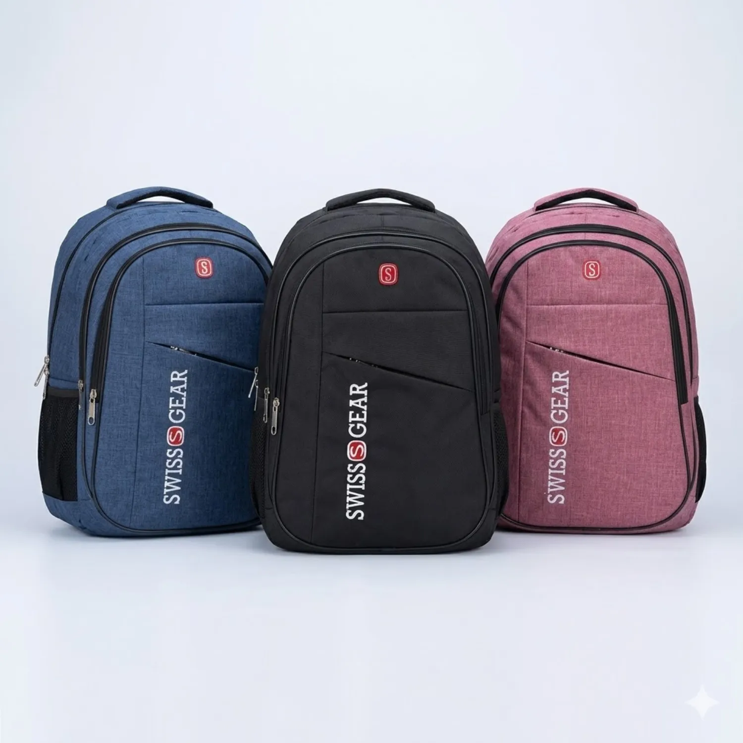حقيبة ظهر مدرسية "SwissGear" بتصميم احترافي