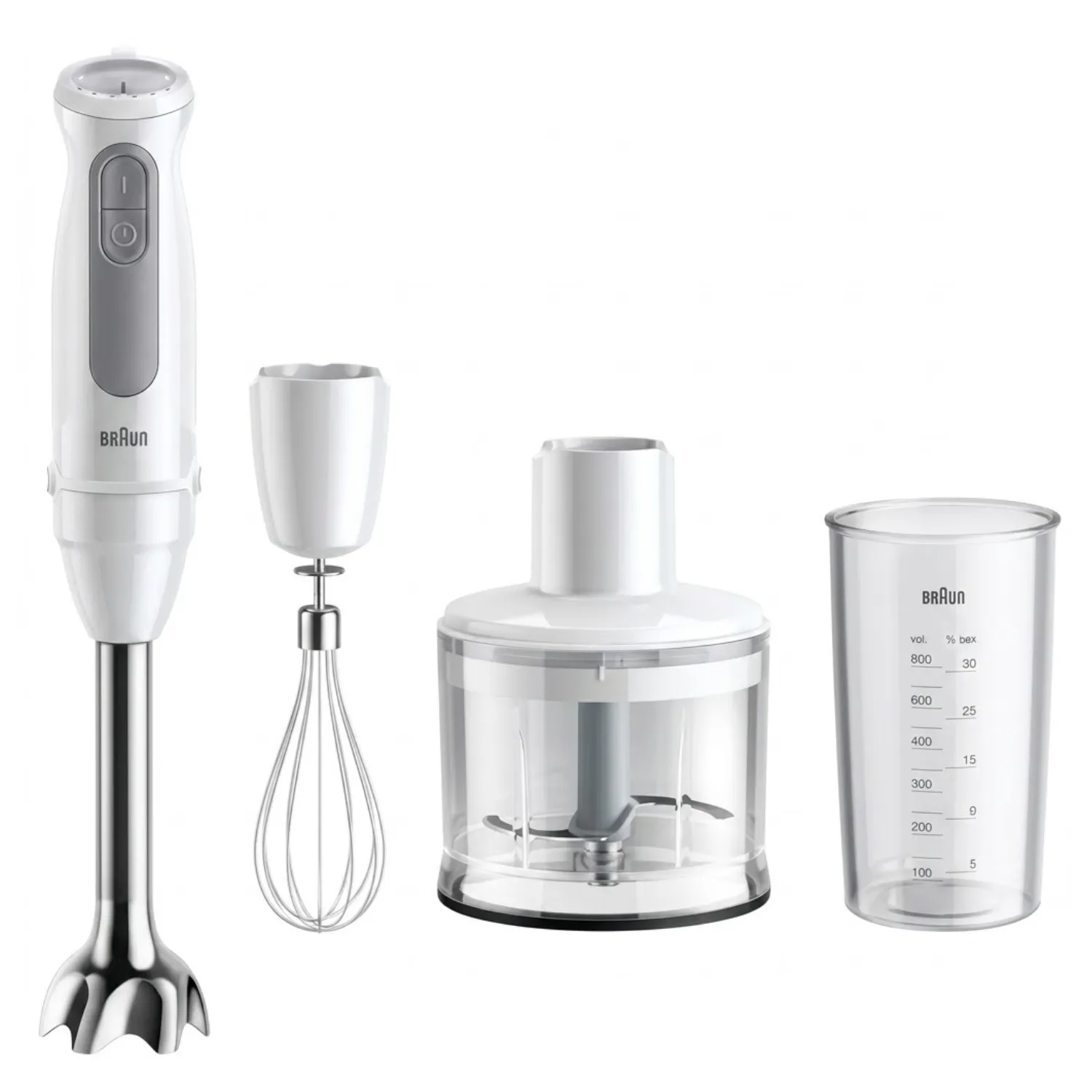 خلاط براون ملتي كويك 5 فاريو (Braun MultiQuick 5 Vario) موديل MQ50236 بقدرة 1000 واط