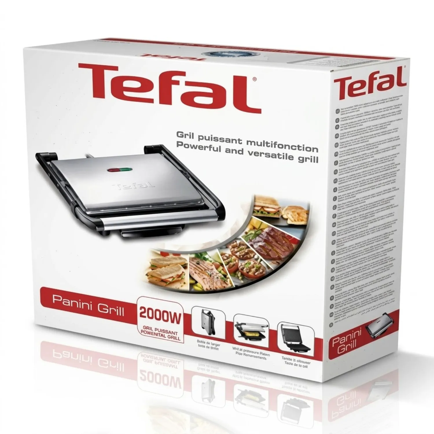شواية تيفال بانيني جريل (Tefal Panini Grill) موديل GC2418 وقوة 2000 واط